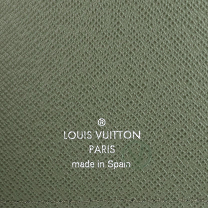 LOUIS VUITTON Brazza Green Epi Leather Wallet