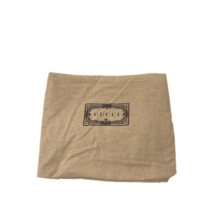 Brown Gucci GG Canvas Horsebit 1955 Tote Bag