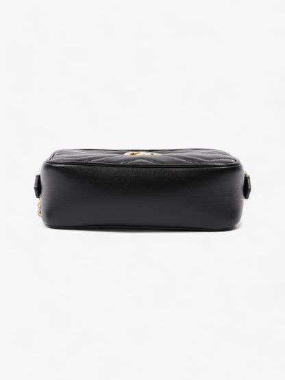 Gucci GG Marmont Black Matelasse Leather Mini
