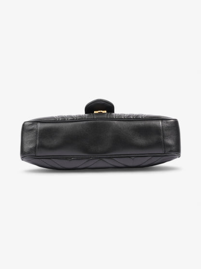 Gucci GG Marmont Black Matelasse Leather Medium