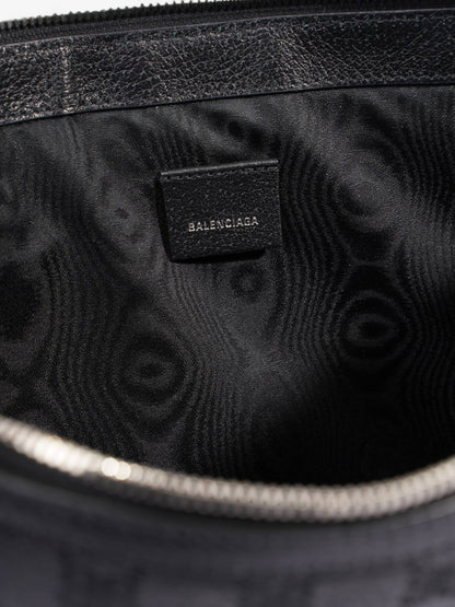 Gucci x Balenciaga The Hacker Project Laptop Pouch Black / Blue And Red Stripe Canvas