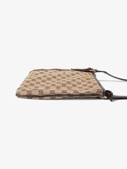 Gucci Sherry Line GG Supreme / Red / Green Canvas