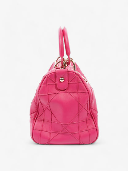 Christian Dior Granville Polochon Bag Pink Leather