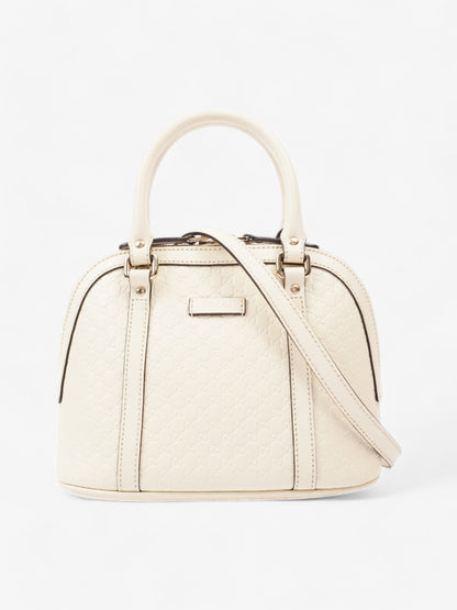 Gucci GG Dome White Guccissima Leather