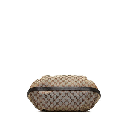 Brown Gucci GG Canvas Tote Bag