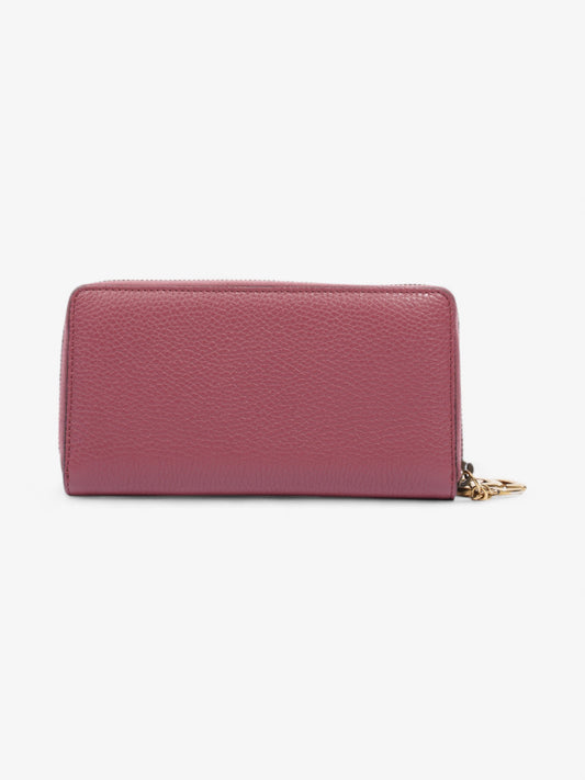 Gucci GG Marmont Wallet Dusty Rose Leather