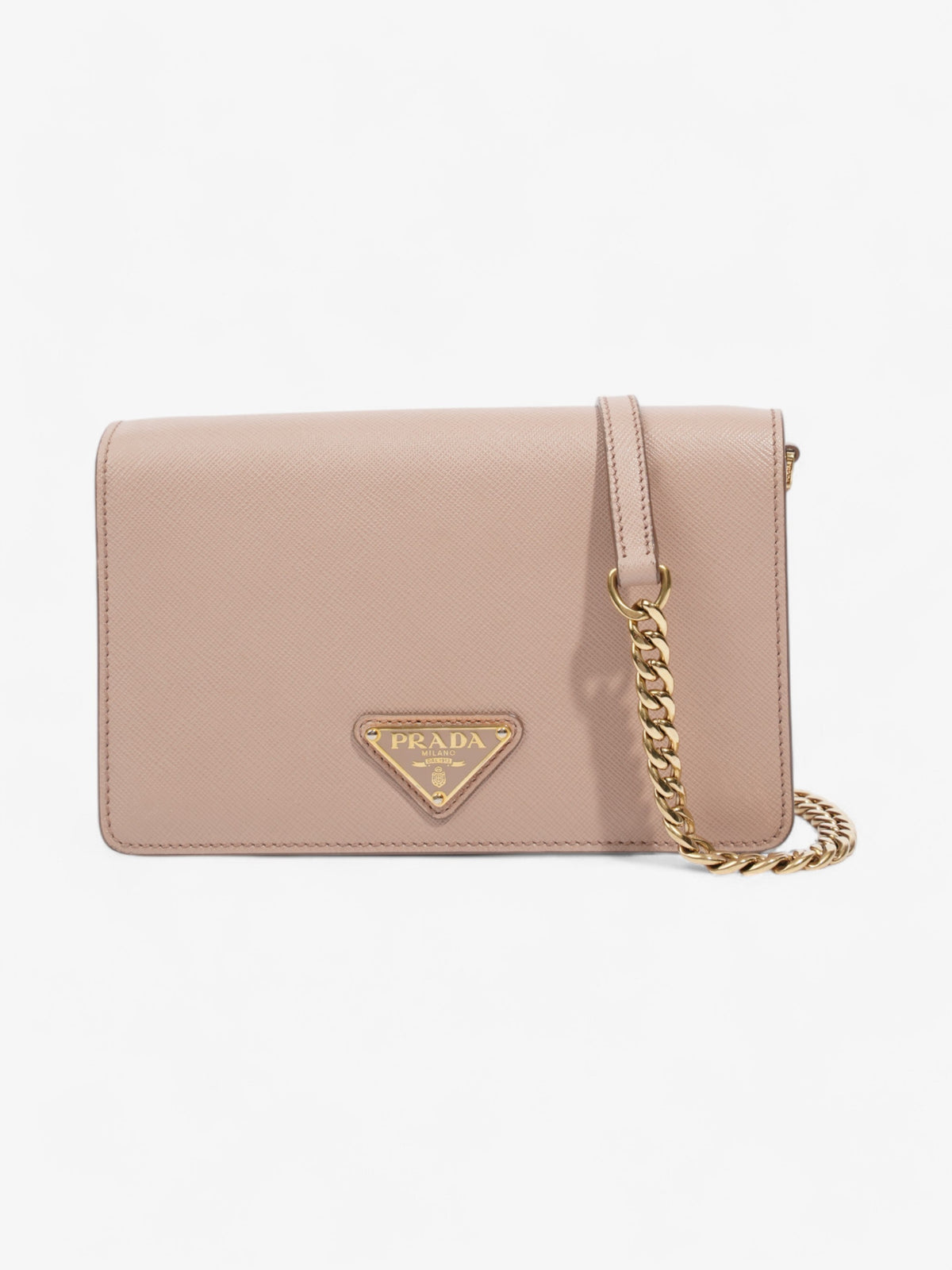 Prada Crossbody Bag Nude Saffiano Leather