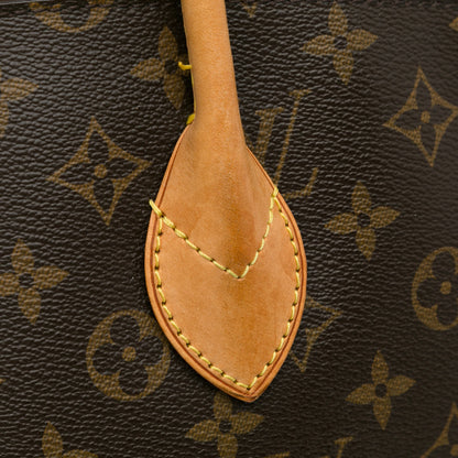 Brown Louis Vuitton Monogram Lockit MM Tote Bag