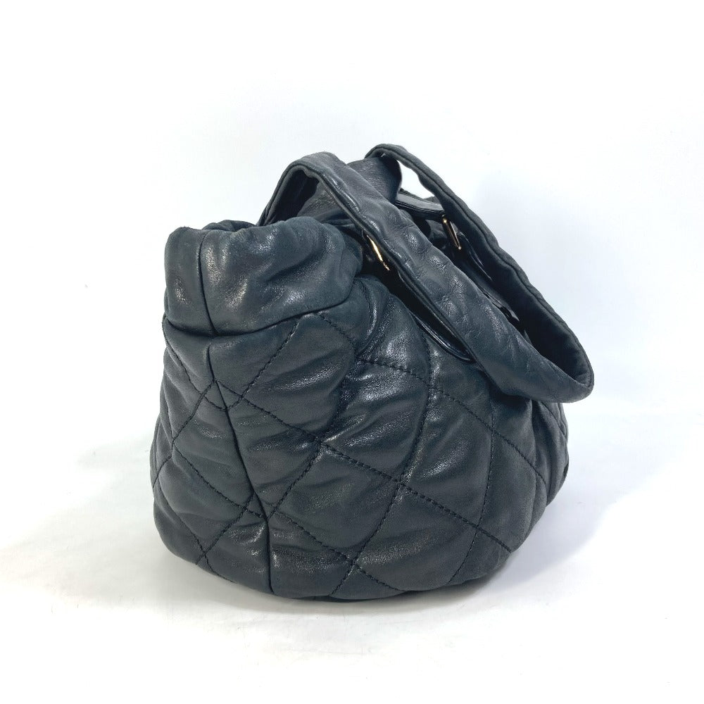 Chanel 30 Leather Black Shoulder Bag 4