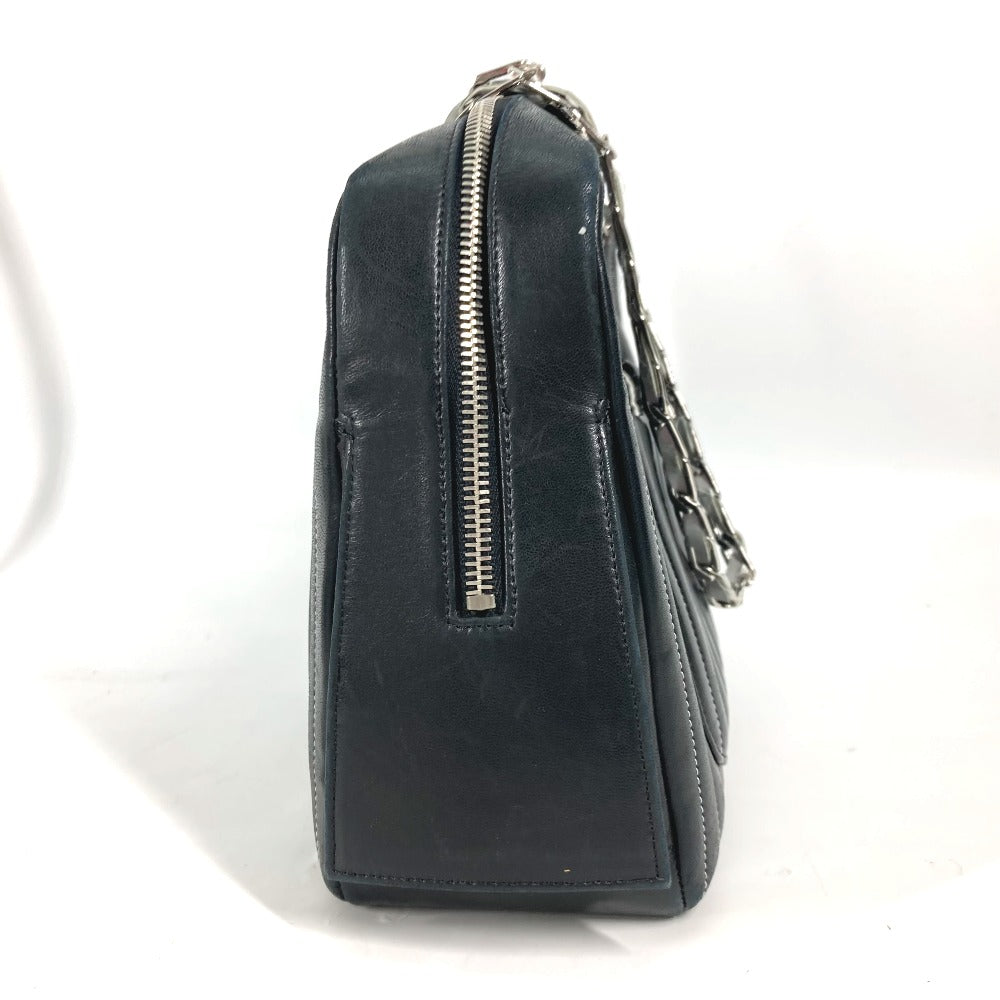 Chanel 30 Leather Black Shoulder Bag 6