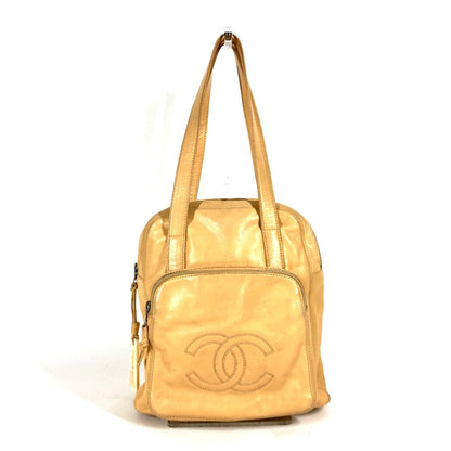 Chanel 30 Leather Beige Tote Bag