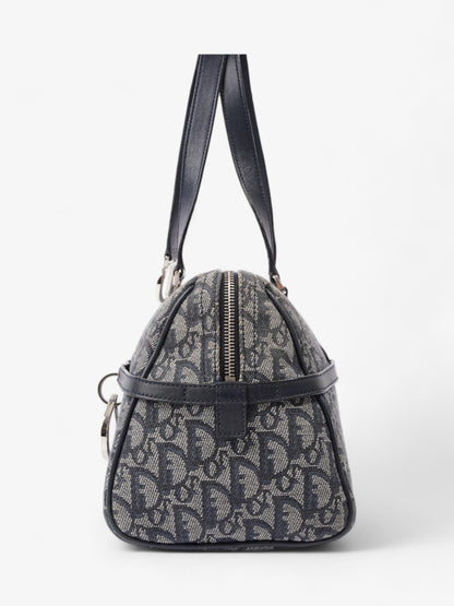 Christian Dior Small Duffle Dior Blue Oblique Canvas