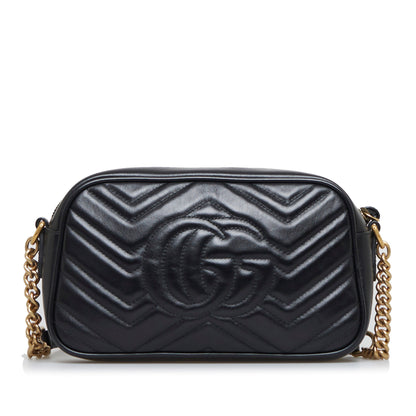 Gucci GG Marmont Small Black Matelassé