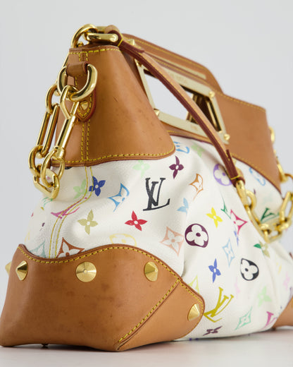 Louis Vuitton Murakami Monogram Multicolour Judy Bag with Gold Hardware