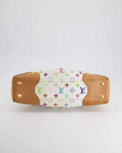 Louis Vuitton Murakami Monogram Multicolour Judy Bag with Gold Hardware