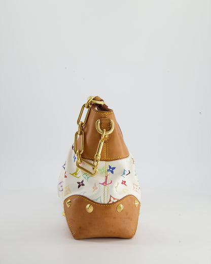 Louis Vuitton Murakami Monogram Multicolour Judy Bag with Gold Hardware