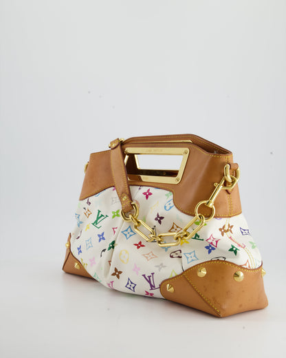 Louis Vuitton Murakami Monogram Multicolour Judy Bag with Gold Hardware