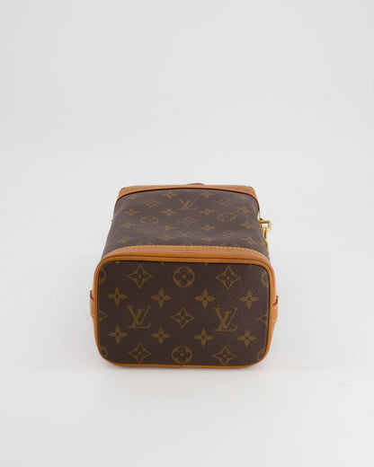 Louis Vuitton Brown Monogram Canvas Milk Box Bag with Gold Hardware