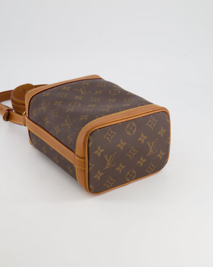 Louis Vuitton Brown Monogram Canvas Milk Box Bag with Gold Hardware