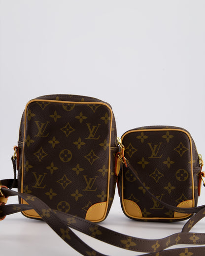 Louis Vuitton Monogram Game On Panam Set Shoulder Bag with Gold Hardware