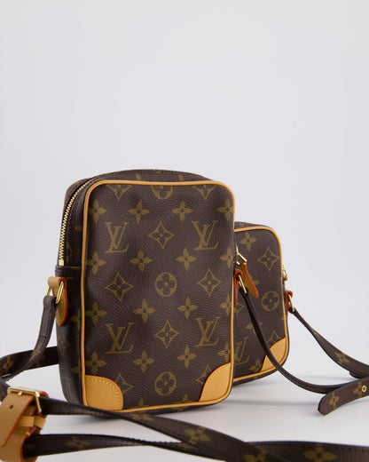 Louis Vuitton Monogram Game On Panam Set Shoulder Bag with Gold Hardware