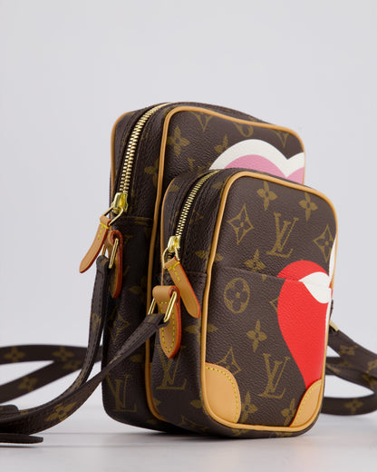 Louis Vuitton Monogram Game On Panam Set Shoulder Bag with Gold Hardware