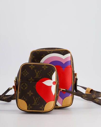 Louis Vuitton Monogram Game On Panam Set Shoulder Bag with Gold Hardware