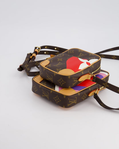 Louis Vuitton Monogram Game On Panam Set Shoulder Bag with Gold Hardware