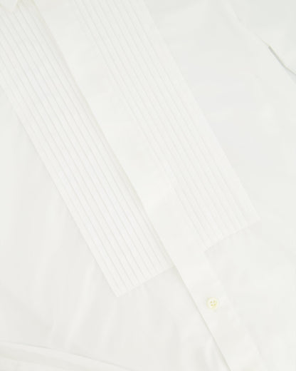 Saint Laurent White Long-Sleeve Button-Up Shirt Size FR 34 (UK 6)