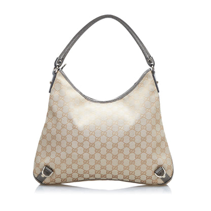 Gucci Abbey D-Ring Brown GG Canvas