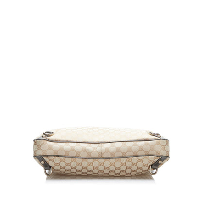 Gucci Abbey D-Ring Brown GG Canvas