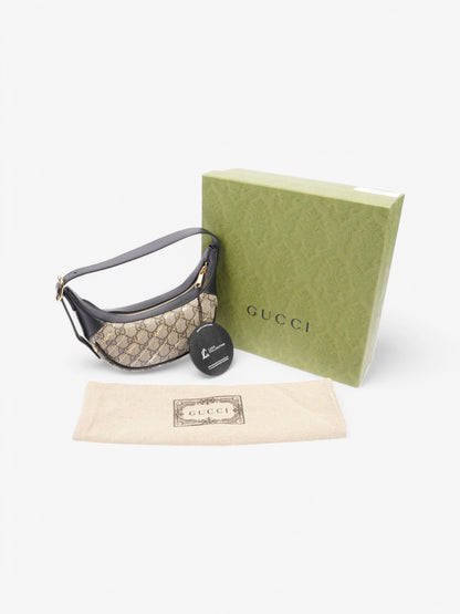 Gucci Ophidia GG Supreme / Gold / Black Coated Canvas Mini