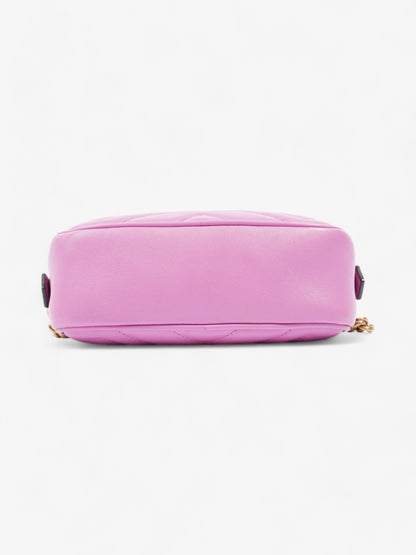 Gucci GG Marmont Camera Pink Matelasse Leather Mini