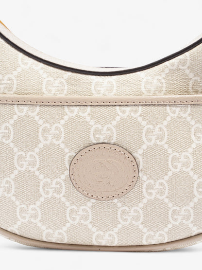 Gucci Ophidia GG Supreme / Beige / White Coated Canvas Mini