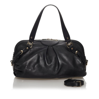 Gucci Vintage Leather Satchel