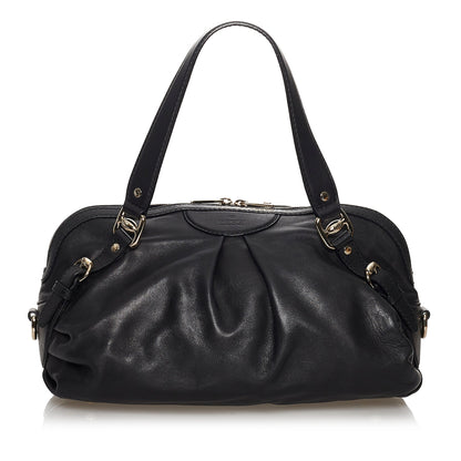 Gucci Vintage Leather Satchel