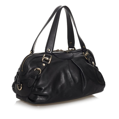 Gucci Vintage Leather Satchel