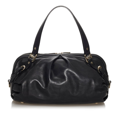 Gucci Vintage Leather Satchel