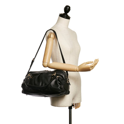 Gucci Vintage Leather Satchel