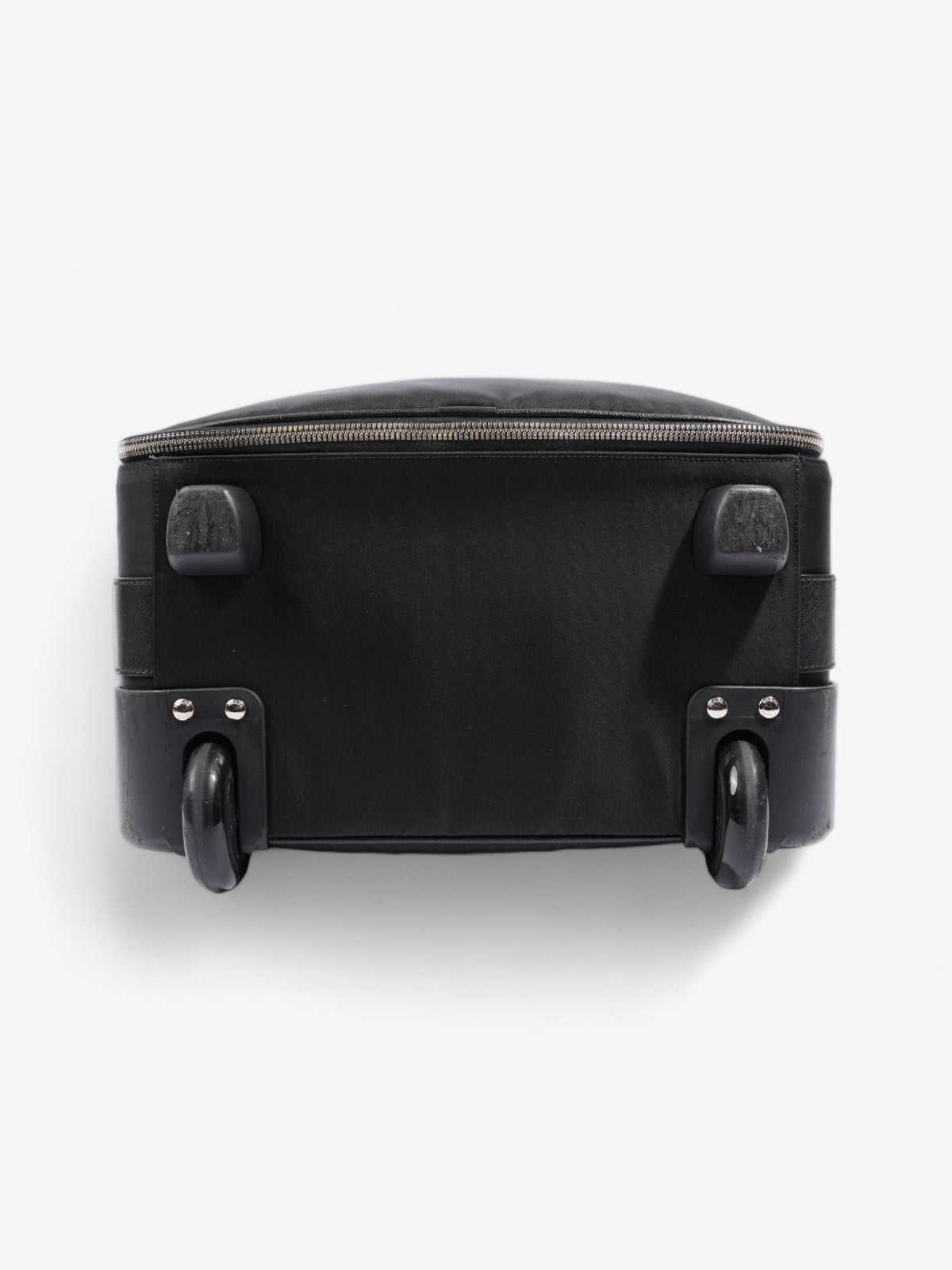 Prada Carry On Trolley Suitcase Black Re Nylon