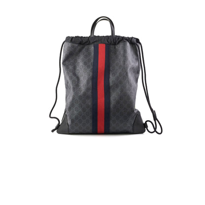 Gucci Ophidia Black Monogram Backpack