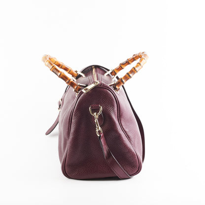 Gucci Bamboo Burgundy Medium