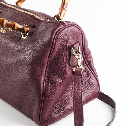 Gucci Bamboo Burgundy Medium