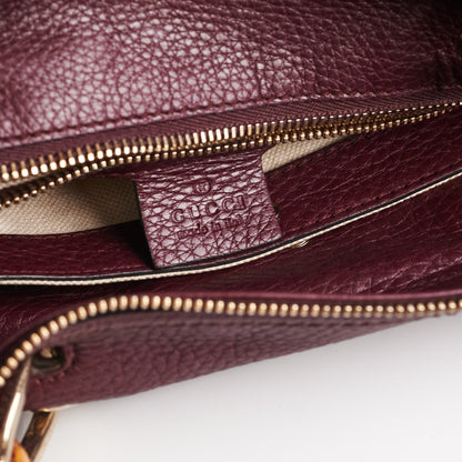 Gucci Bamboo Burgundy Medium