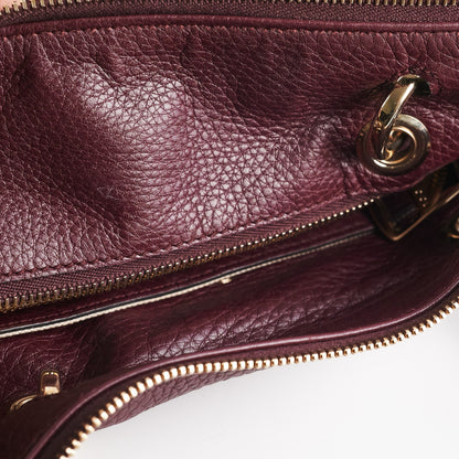 Gucci Bamboo Burgundy Medium