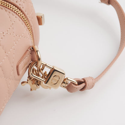 Dior Micro Lady Dior Vanity Case Rose des Vents Pink