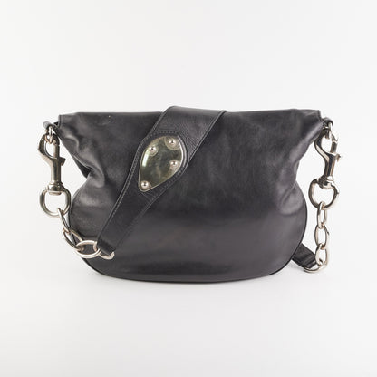 Gucci Messenger Crossbody Bag Large Black