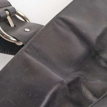 Gucci Messenger Crossbody Bag Large Black