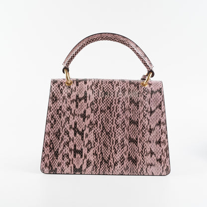 Gucci Queen Margaret Small Pink Python on hold