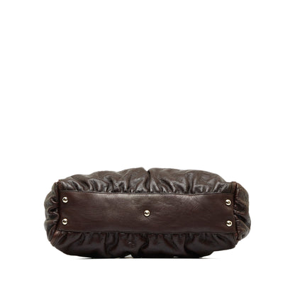Brown Gucci Guccissima Abbey D-Ring Tote Bag